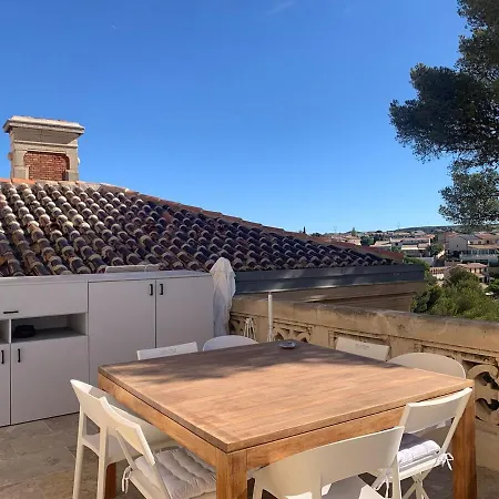 Apartment Vue Exceptionnelle Dans Chateau Sausset-les-Pins